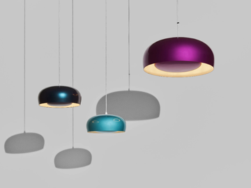 BRUSH - Aluminium pendant lamp by Petite Friture - view 2